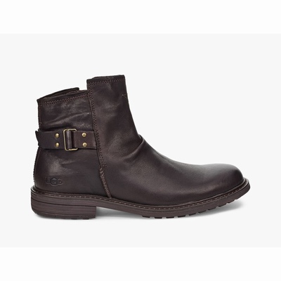 Botas UGG Morrison Pull-On Homem Marrom | PT-MWJHZ